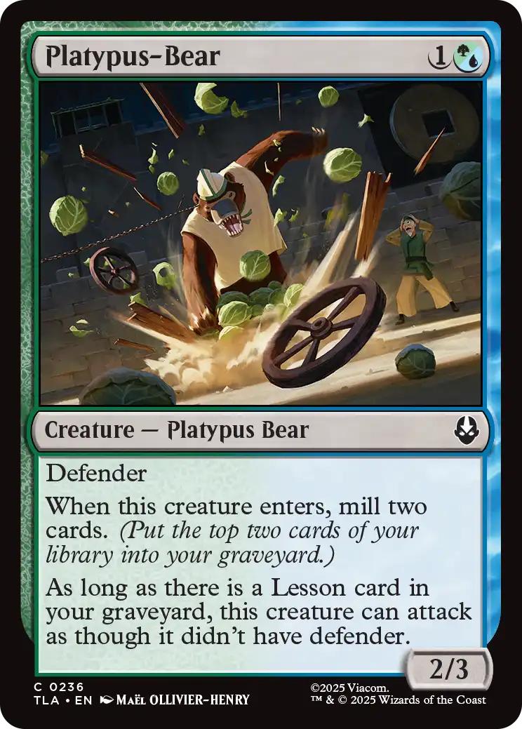 Platypus-Bear [236] [Avatar: The Last Airbender] [Non-Foil]