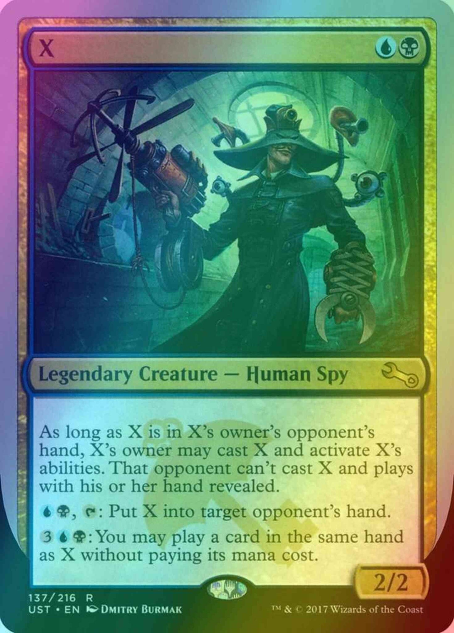 X [137] [Unstable] [Foil]