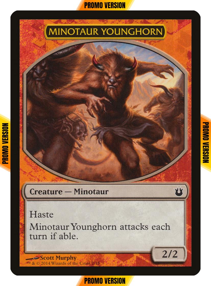 Minotaur Younghorn Token [02] [Battle the Horde] [Non-Foil]
