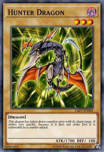 Hunter Dragon - TAEV-EN004 - Rare - Unlimited