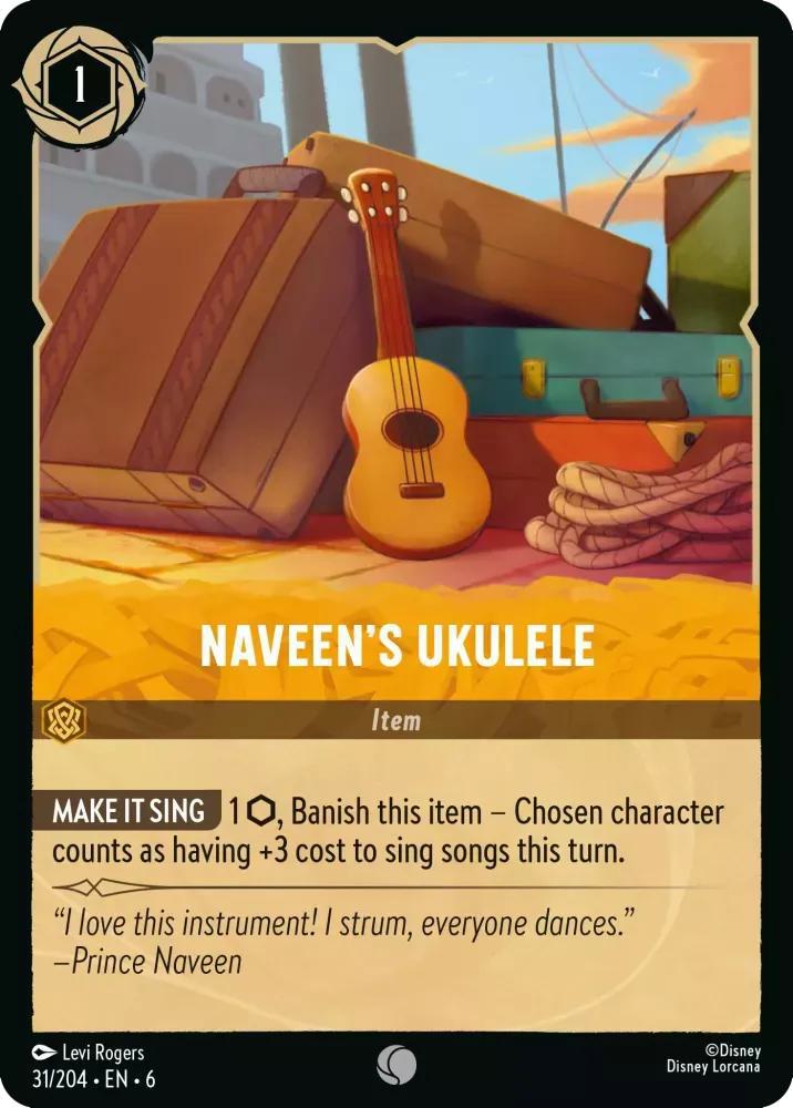 Naveen's Ukulele - 31/204 [Azurite Sea] [Non-Foil]