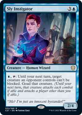 Sly Instigator [32] [Commander 2021] [Non-Foil]