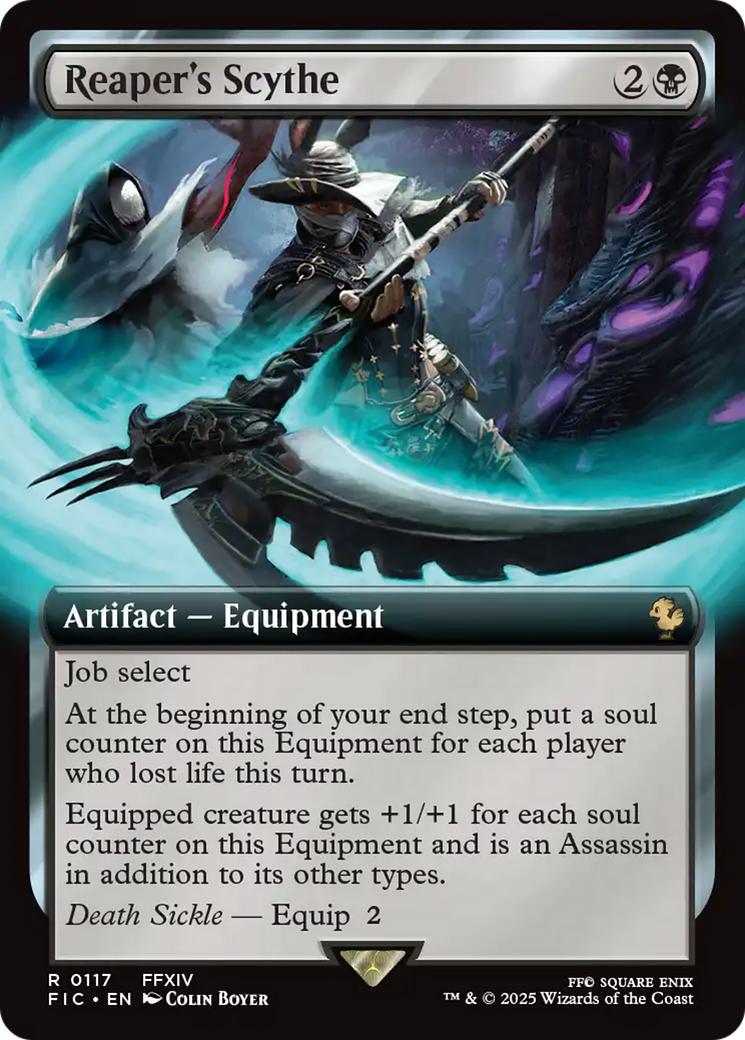 Reaper's Scythe [117] [Extended Art] [FINAL FANTASY: Commander] [Non-Foil]