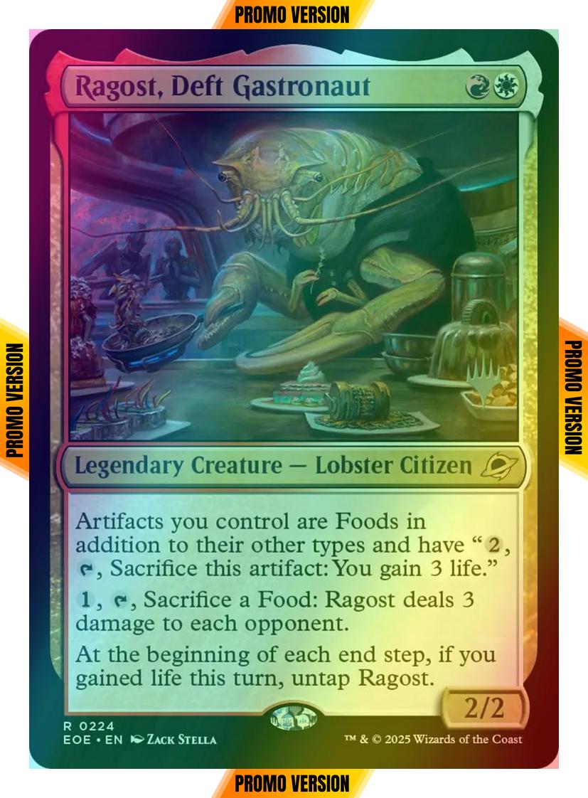 Ragost, Deft Gastronaut [224p] [Promo Pack] [Edge of Eternities: Promos] [Foil]
