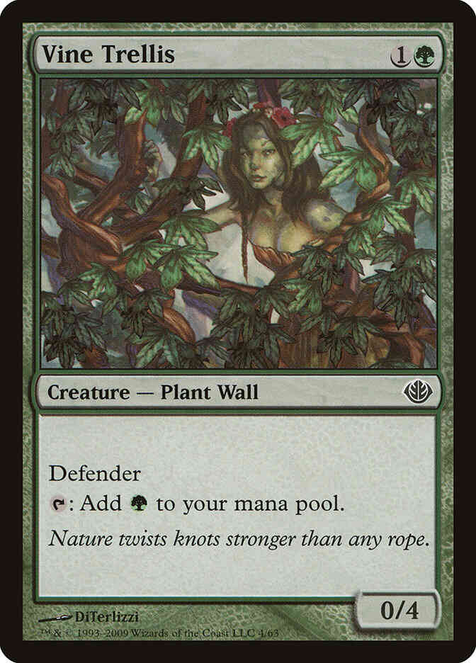 Vine Trellis [4] [Duel Decks: Garruk vs. Liliana] [Non-Foil]