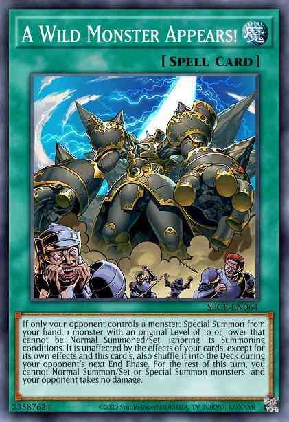 A Wild Monster Appears! - SECE-EN064 - Secret Rare - Unlimited