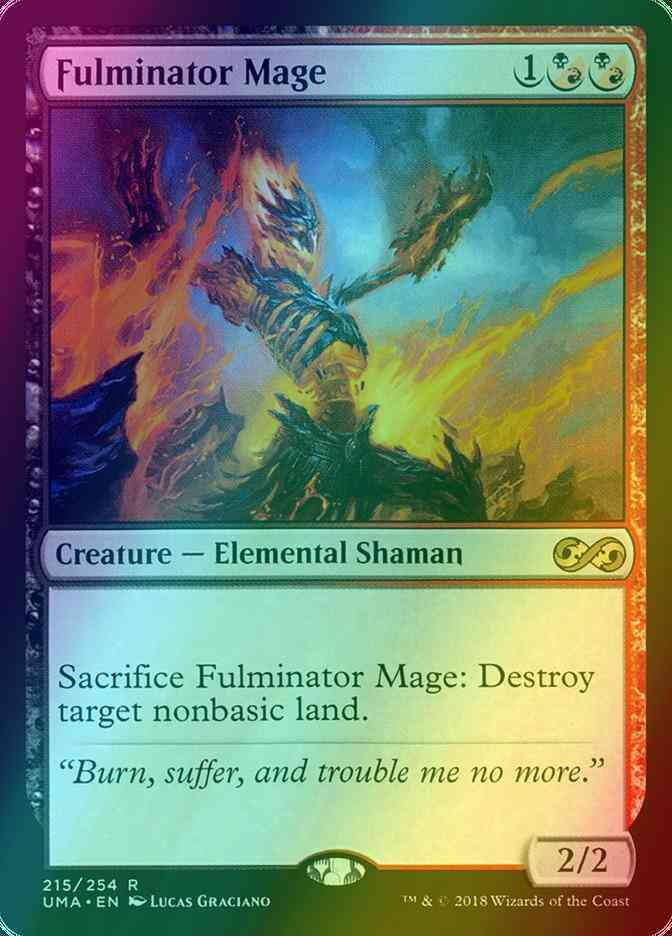 Fulminator Mage [215] [Ultimate Masters] [Foil]