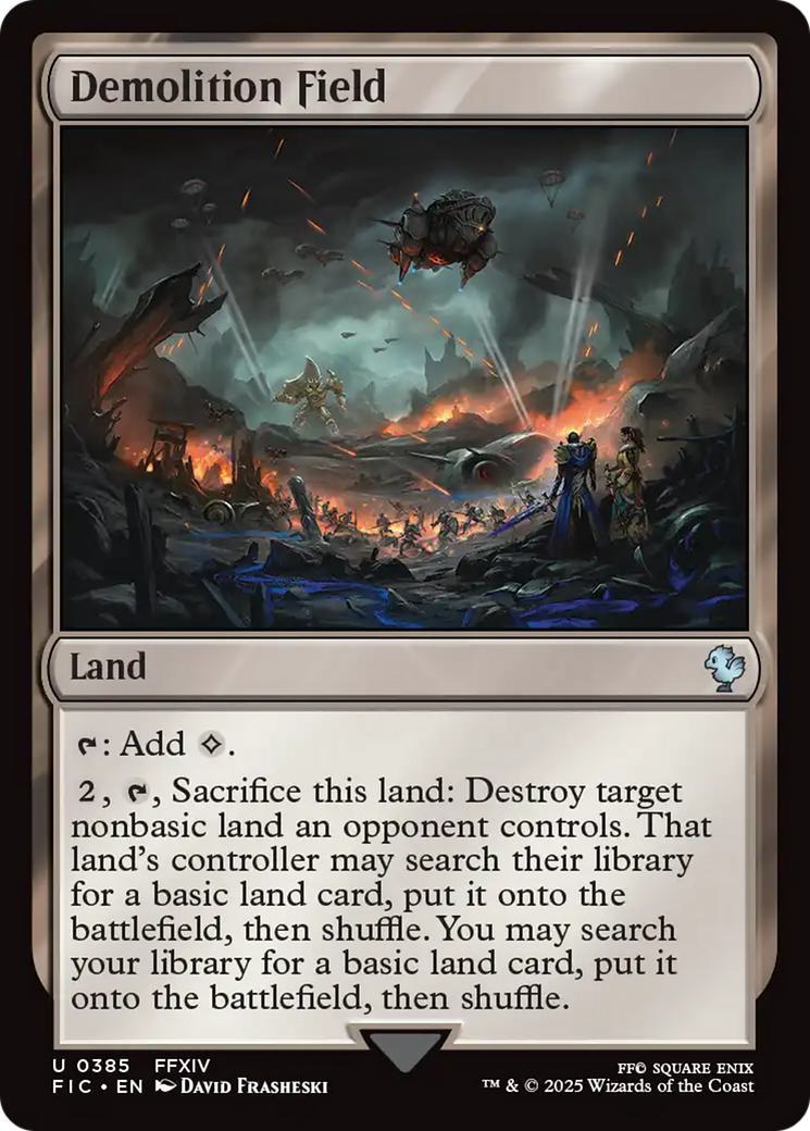 Demolition Field [385] [FINAL FANTASY: Commander] [Non-Foil]