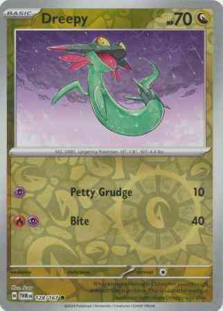 Dreepy - 128/167 - Common [sv06-128] [Reverse Holo]