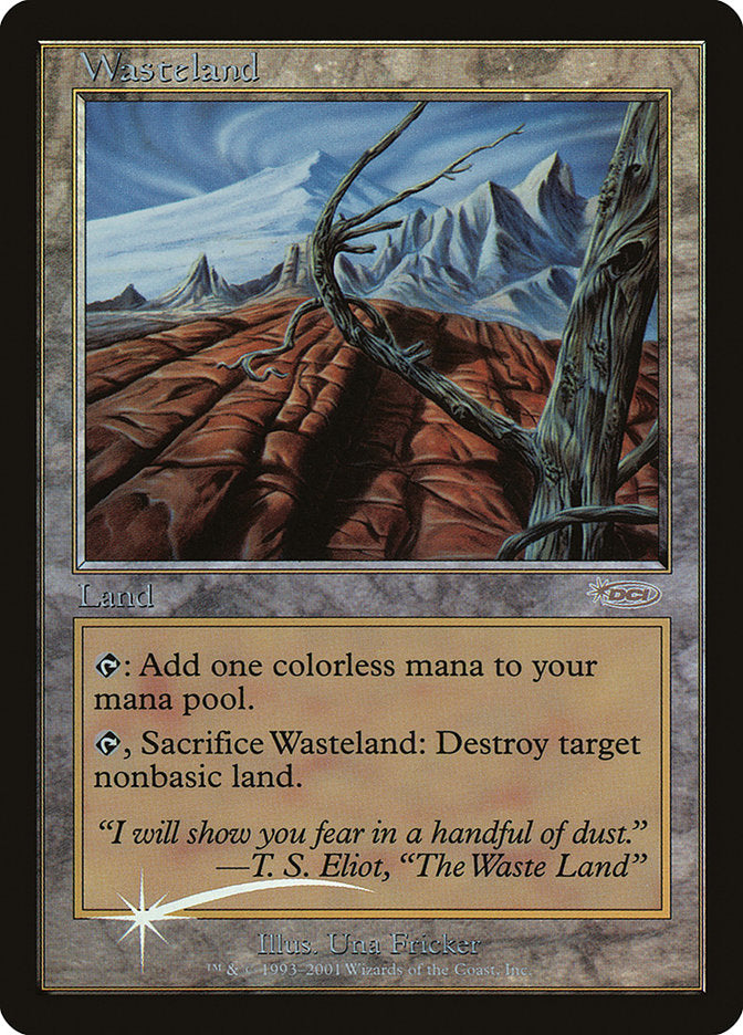 Wasteland [Magic Player Rewards 2001] [Foil]