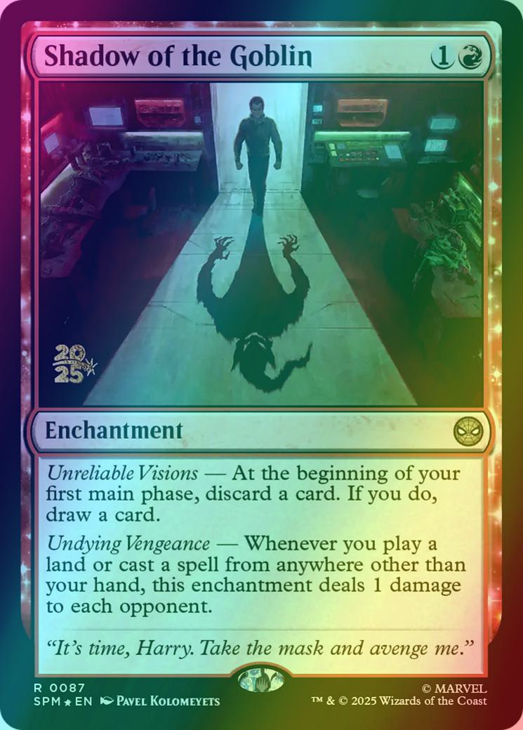 Shadow of the Goblin [87s] [Marvel's Spider-Man: Promos] [Foil]