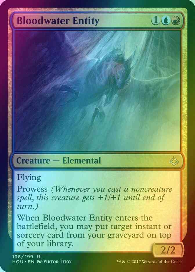 Bloodwater Entity [138] [Hour of Devastation] [Foil]