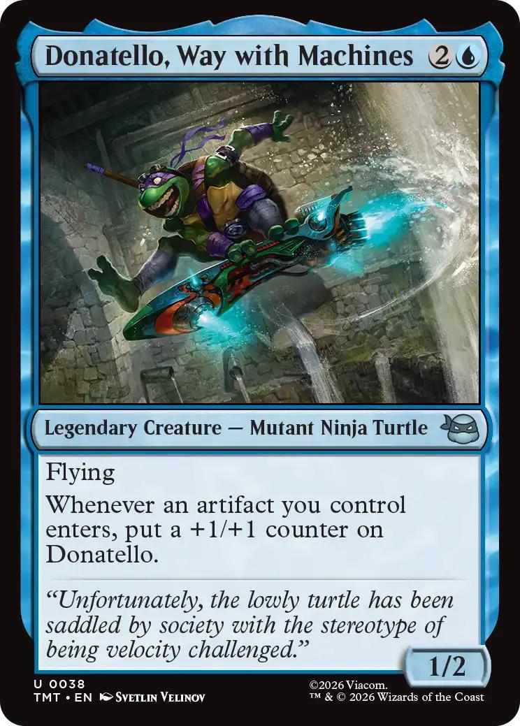 Donatello, Way with Machines [38] [Teenage Mutant Ninja Turtles] [Non-Foil]