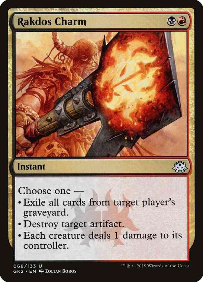Rakdos Charm [68] [RNA Guild Kit] [Non-Foil]