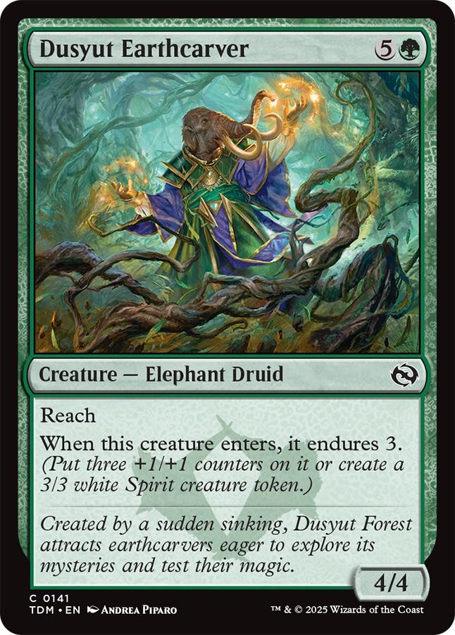 Dusyut Earthcarver [141] [Tarkir: Dragonstorm] [Non-Foil]