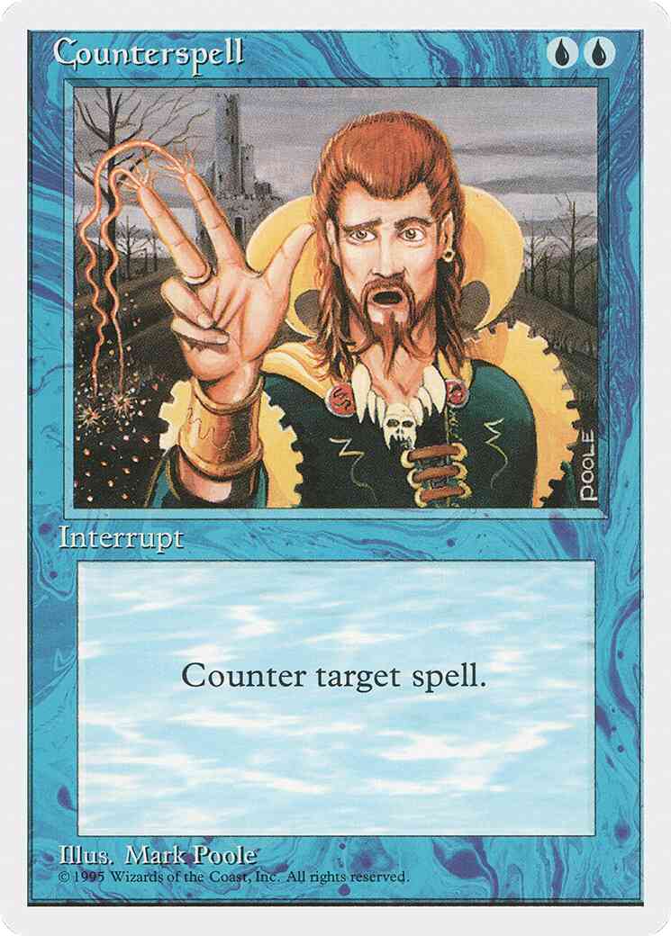 Counterspell [65] [Fourth Edition] [Non-Foil]