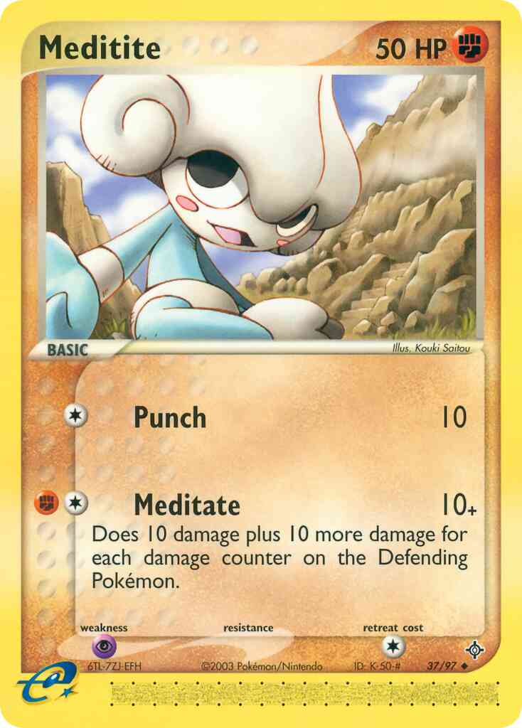 Meditite - 37/97 - Uncommon [ex3-37] [Reverse Holo]