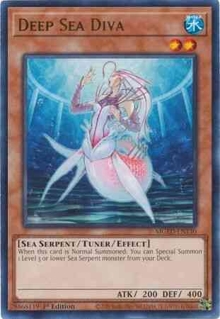 Deep Sea Diva - MGED-EN130 - Rare - 1st Edition