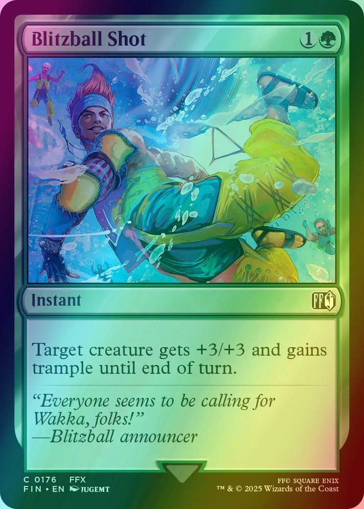 Blitzball Shot [176] [FINAL FANTASY] [Foil]