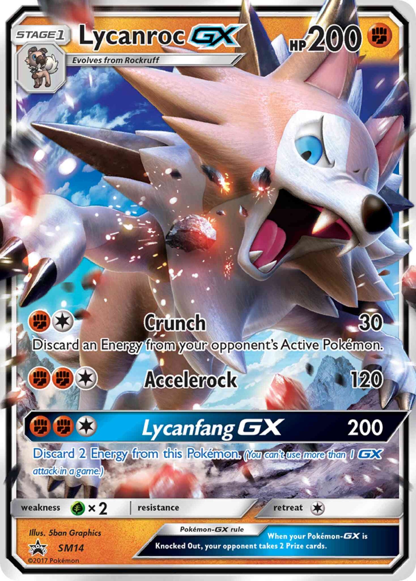 Lycanroc-GX - SM14 - Promo [smp-SM14] [Ultra]