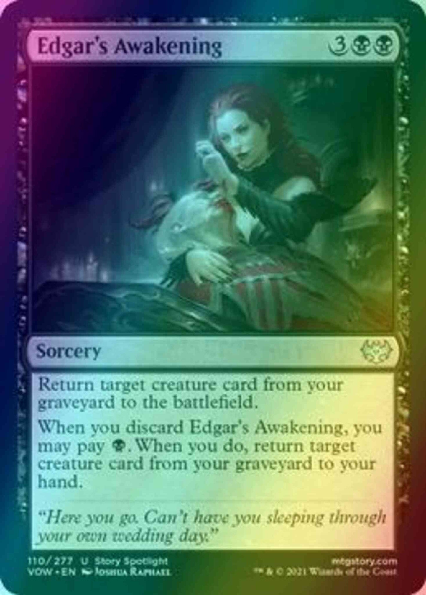 Edgar's Awakening [110] [Innistrad: Crimson Vow] [Foil]