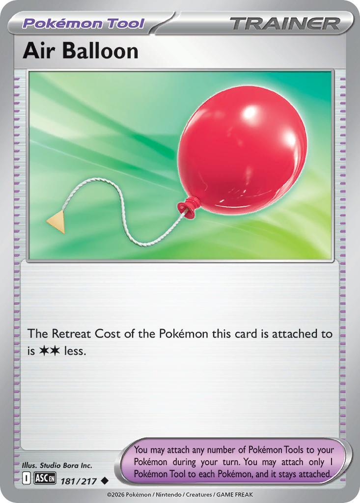 Air Balloon - 181/217 - Uncommon [me025-181] [Non-Holo]
