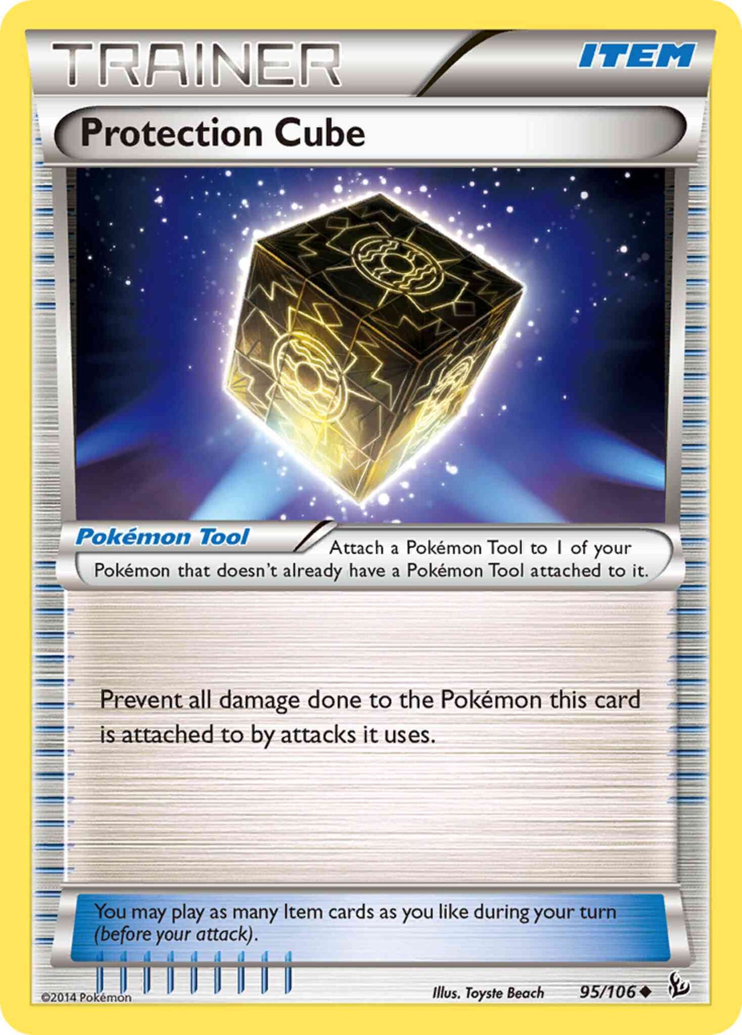 Protection Cube - 95/106 - Uncommon [xy2-95] [Non-Holo]