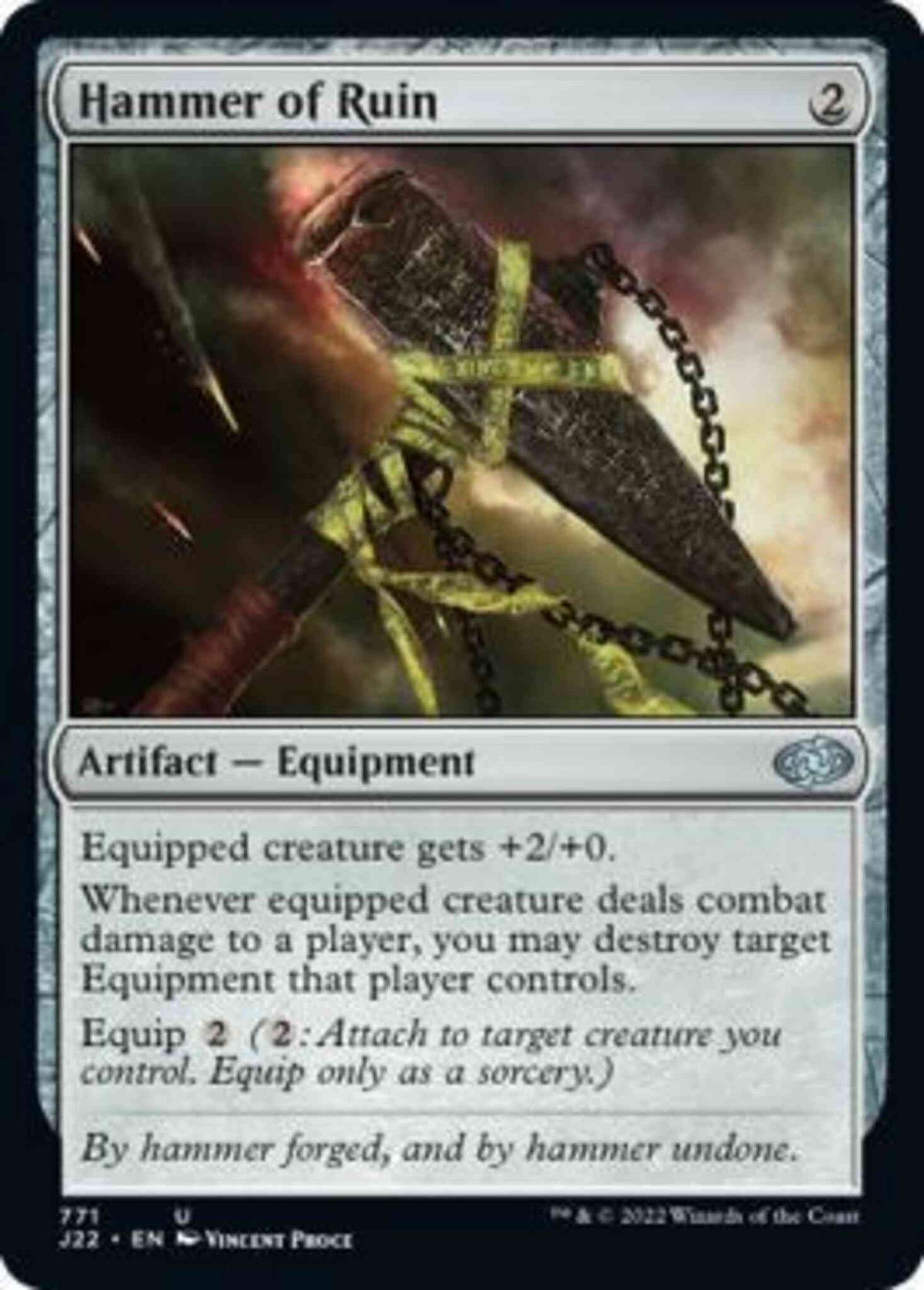 Hammer of Ruin [771] [Jumpstart 2022] [Non-Foil]