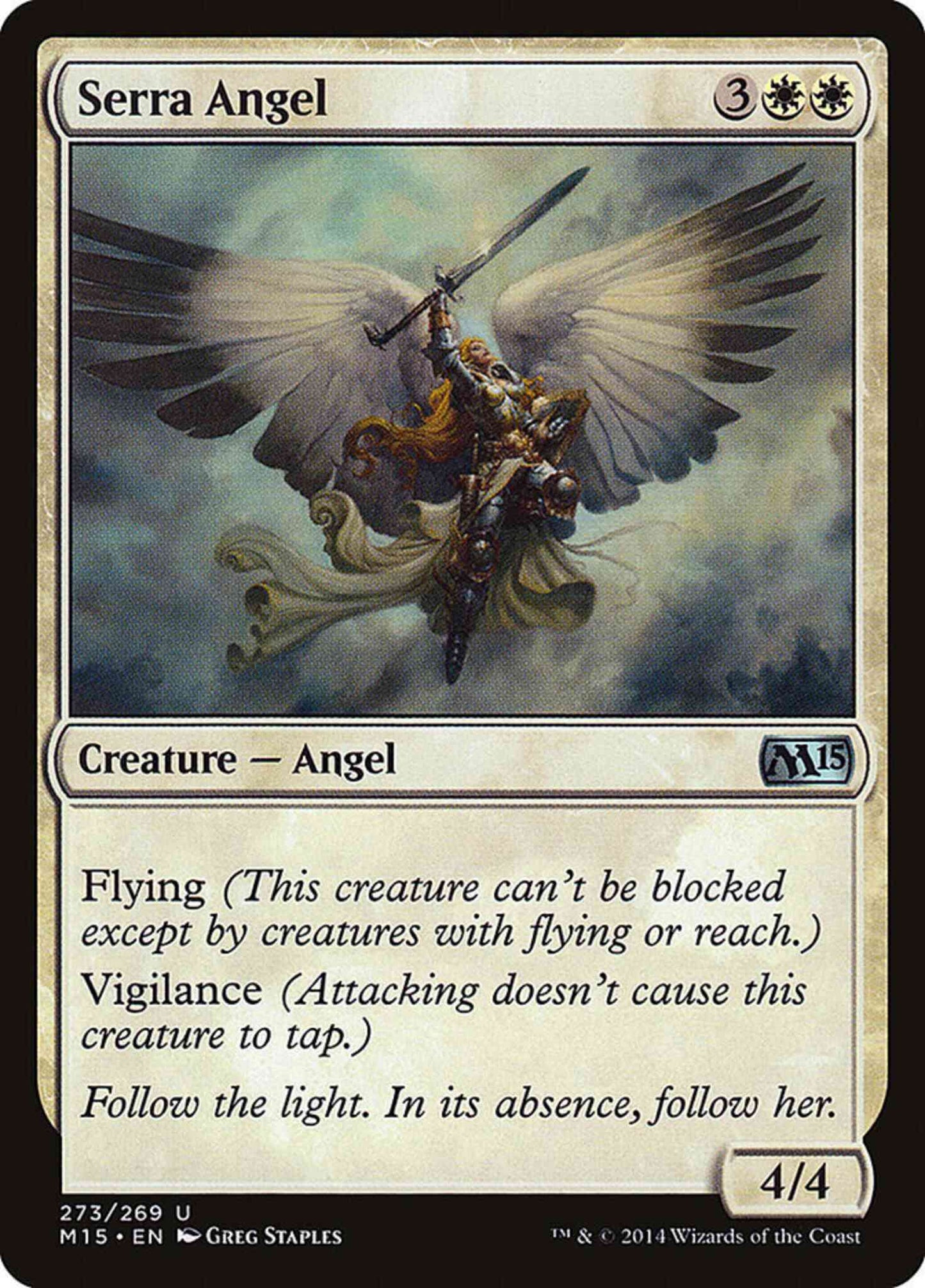 Serra Angel [273] [Magic 2015] [Non-Foil]