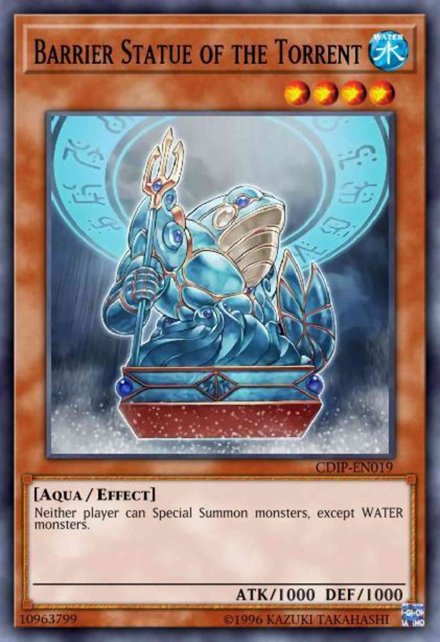 Barrier Statue of the Torrent - CDIP-EN019 - Common - 1st Edition