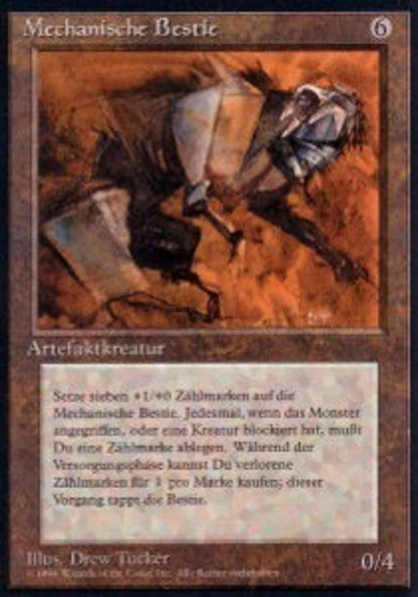 Clockwork Beast - German [240] [Foreign Black Border: German] [Non-Foil]