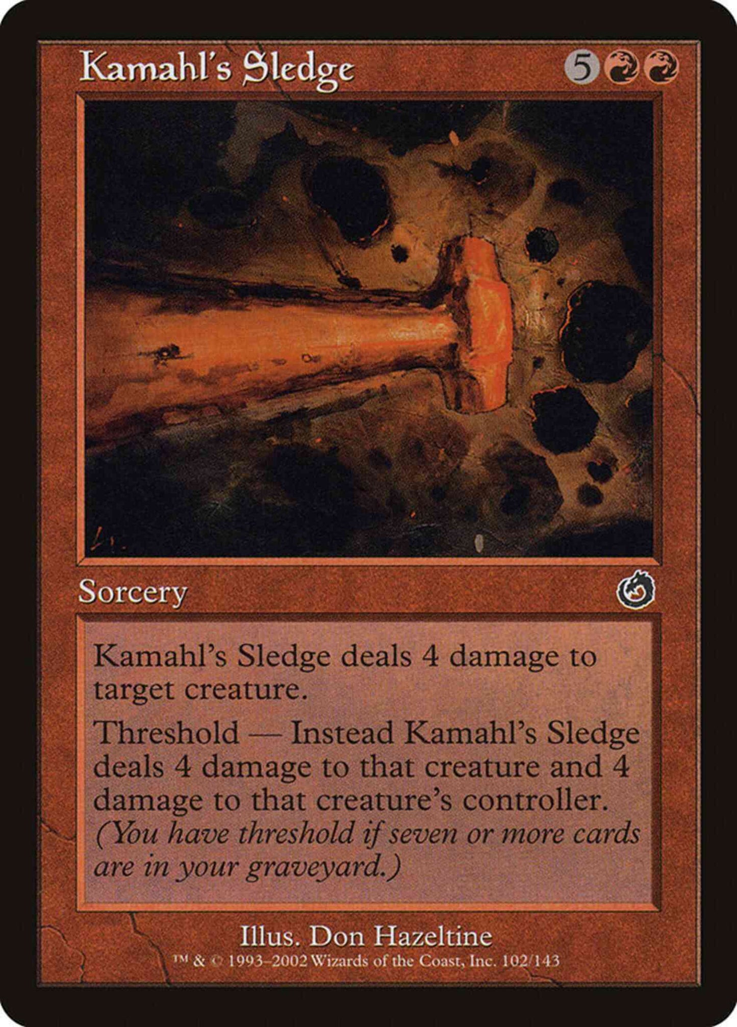 Kamahl's Sledge [102] [Torment] [Non-Foil]