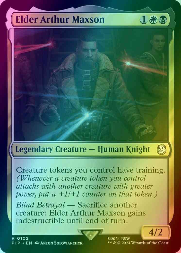 Elder Arthur Maxson [102] [Fallout] [Foil]