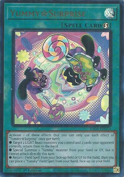 YummySurprise - RA05-EN074 - Ultra Rare - 1st Edition