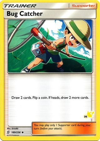 Bug Catcher - 189/236 - Uncommon - Pikachu Stamp [BA01-26] [Non-Holo]