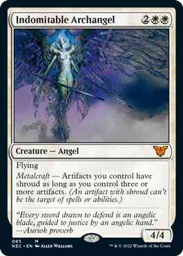Indomitable Archangel [85] [Kamigawa: Neon Dynasty: Commander] [Non-Foil]