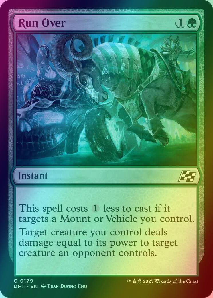 Run Over [179] [Aetherdrift] [Foil]