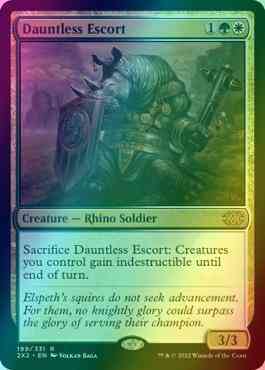Dauntless Escort [199] [Double Masters 2022] [Foil]