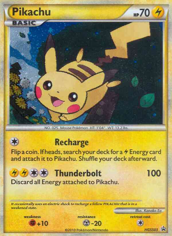 Pikachu - HGSS03 - Promo [hsp-HGSS03] [Holo]