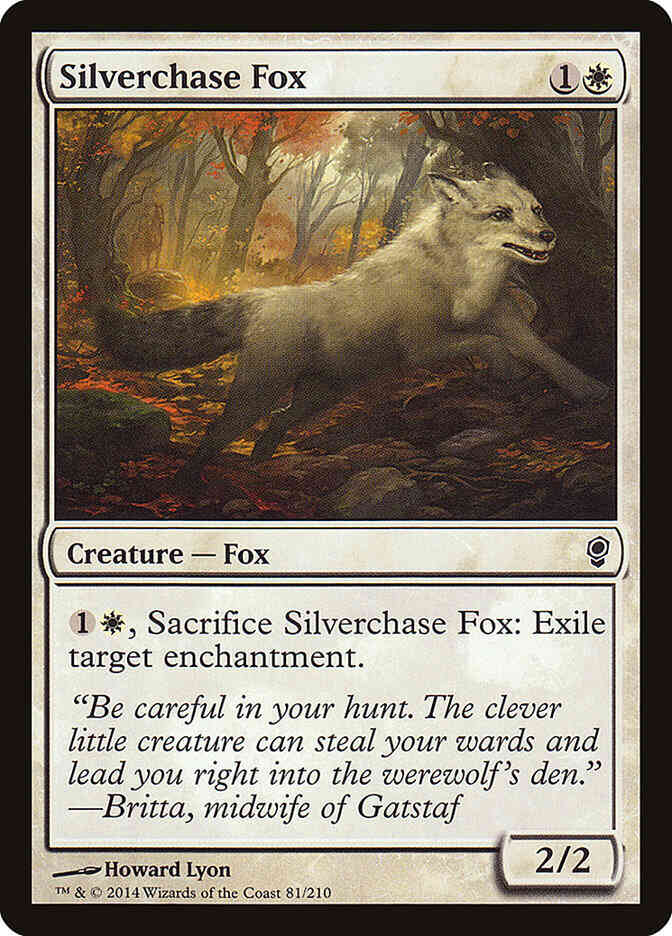 Silverchase Fox [81] [Conspiracy] [Non-Foil]