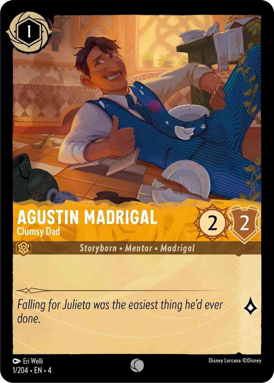 Agustin Madrigal - Clumsy Dad - 1/204 [Ursula's Return] [Non-Foil]