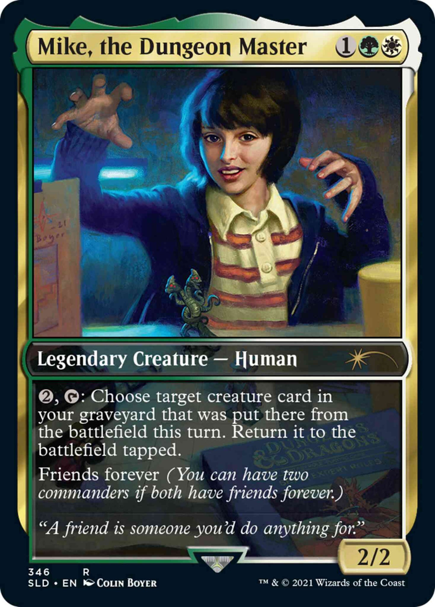 Mike, the Dungeon Master [0346] [Stranger Things] [Secret Lair Drop] [Non-Foil]