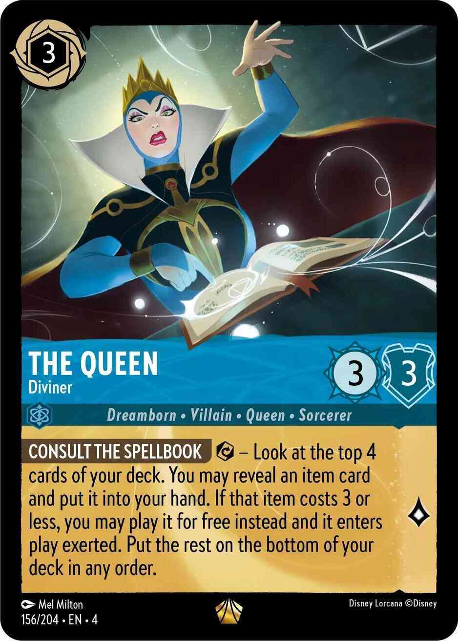The Queen - Diviner - 156/204 [Ursula's Return] [Non-Foil]