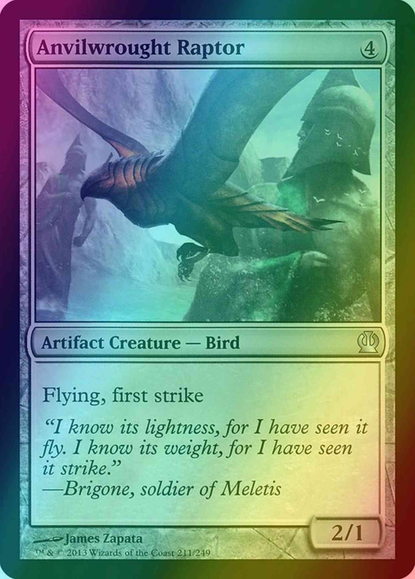 Anvilwrought Raptor [211] [Theros] [Foil]