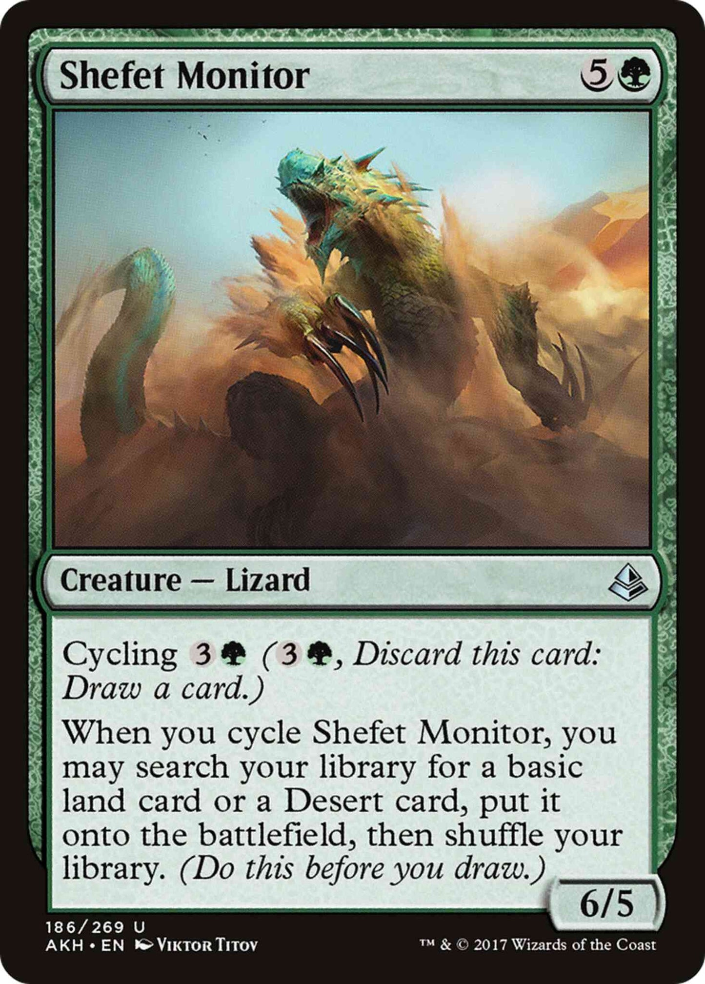 Shefet Monitor [186] [Amonkhet] [Non-Foil]