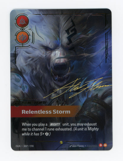 Relentless Storm (Volibear) — Signature|Foil — ID 19753