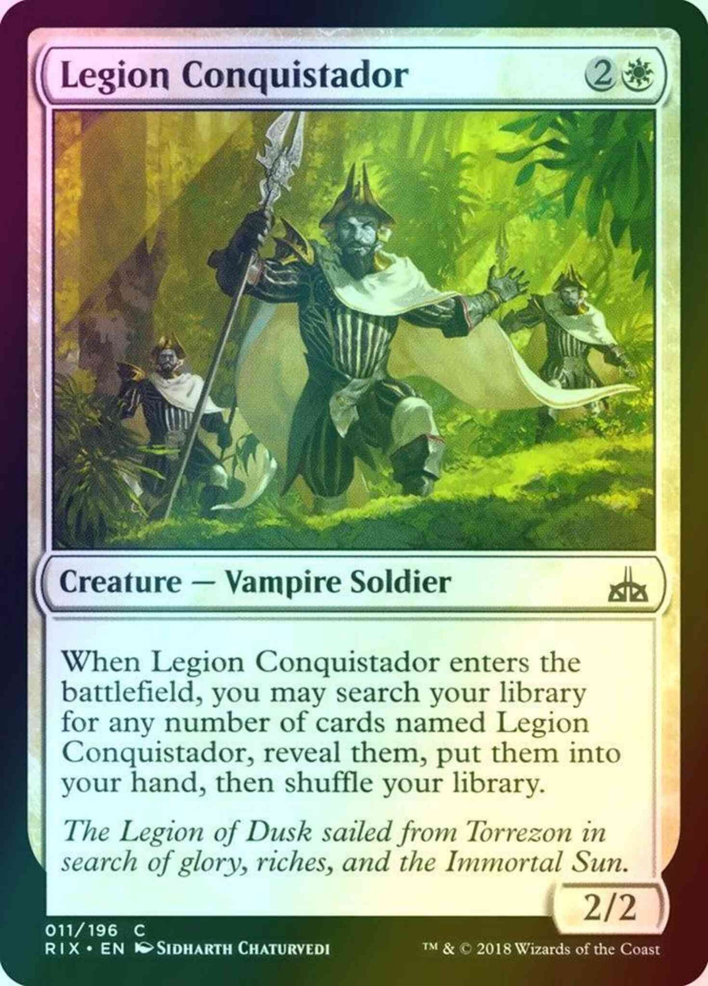 Legion Conquistador [11] [Rivals of Ixalan] [Foil]