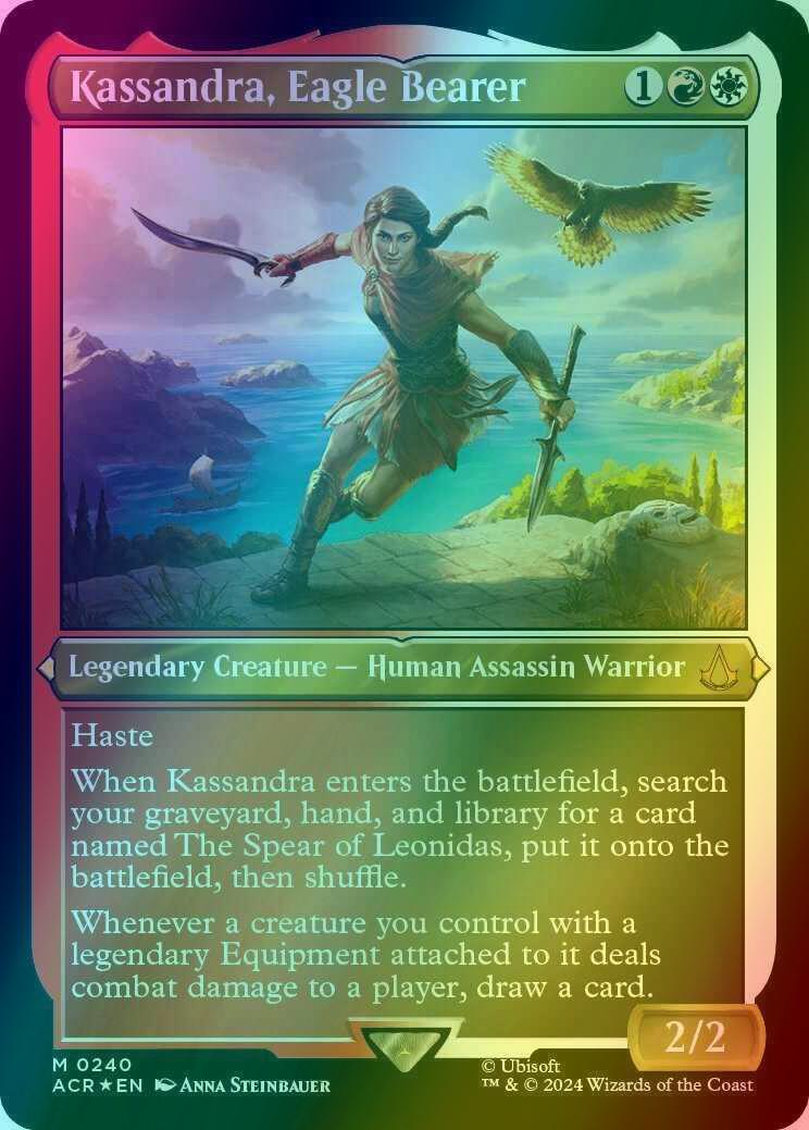 Kassandra, Eagle Bearer [240] [Assassin's Creed] [Etched Foil]