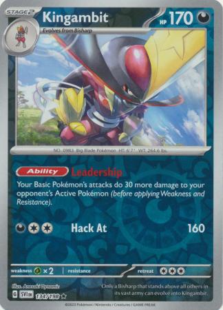 Kingambit - 134/198 - Rare [sv01-134] [Reverse Holo]