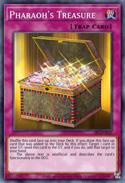 Pharaoh's Treasure - PGD-052 - Rare - Unlimited